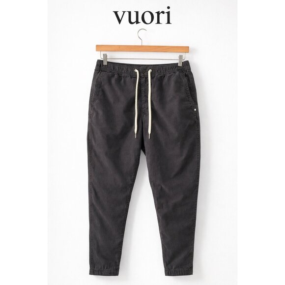 Vuori Other - Vuori Jogger Pants Mens Medium Gray Drawstring Stretch Casual Athleisure